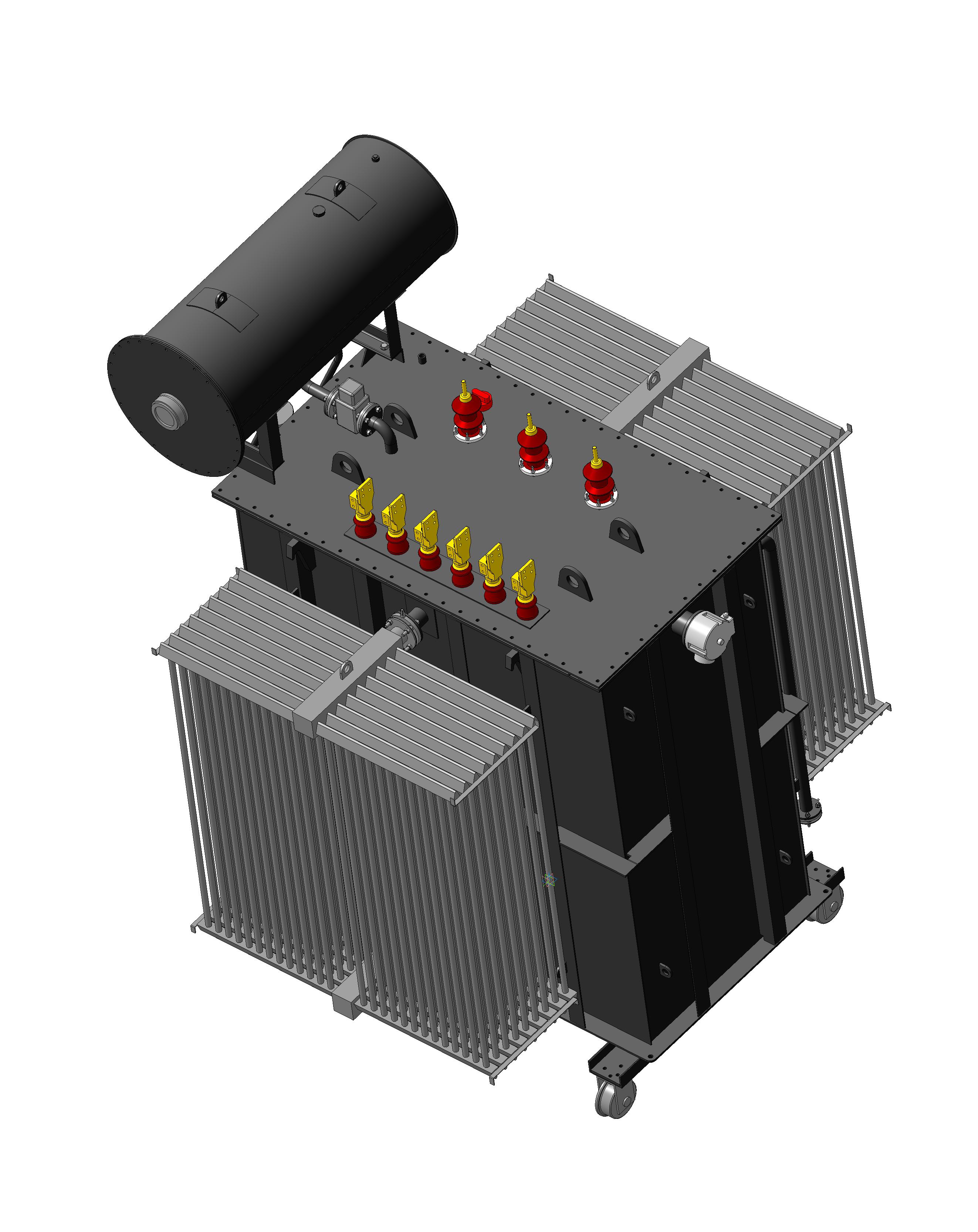 Three-phase converter transformers ТМП, ТРМП, ТРДП type